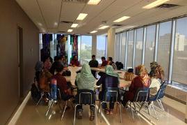 جلسه هفتگی تفسیر قرآن در دانشگاه «آلبرتا» کانادا  