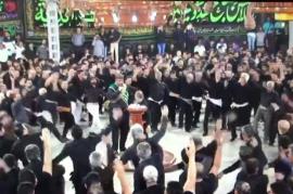 شکوه عزاداری حسینی در مسجد کوی شنبدی بندر بوشهر