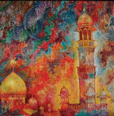 نمایشگاه نقاشی «مساجد» در موزه هنرهای اسلامی کوالالامپور برپا شد + تصاویر