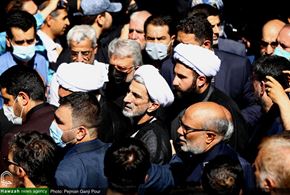 تشییع پیکر مرحوم آیت‌الله ناصری در اصفهان