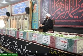  تشییع باشکوه شهدای گمنام در بوشهر