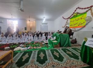 دیدار امام جمعه برازجان با دانش آموزان